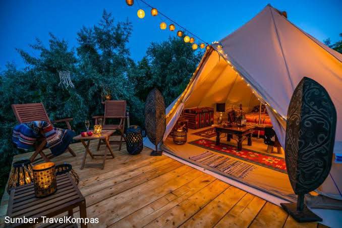 7 Wisata Glamping yang Harus Dikunjungi