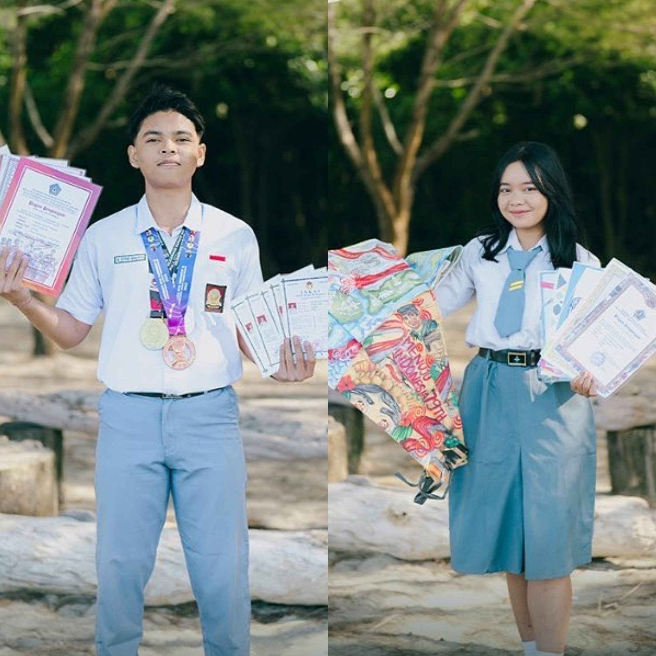 Suksesnya pemilihan High School Ambassador Bali 2024 : Gio Vano dan Gusti Jegeg jadi Duta terfavorit 