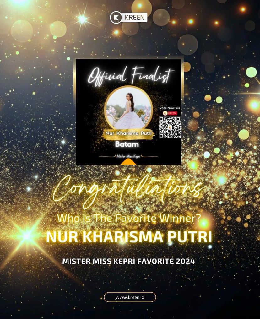 Batam Bangga: Nur Kharisma Putri Harumkan Nama Daerah di Mister Miss Kepri 2024