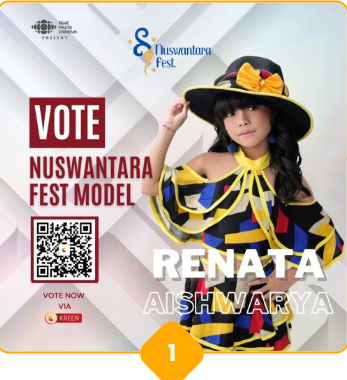 Nuswantara Fest Model 2025: Juara Favorit Kategori A dan Kategori B