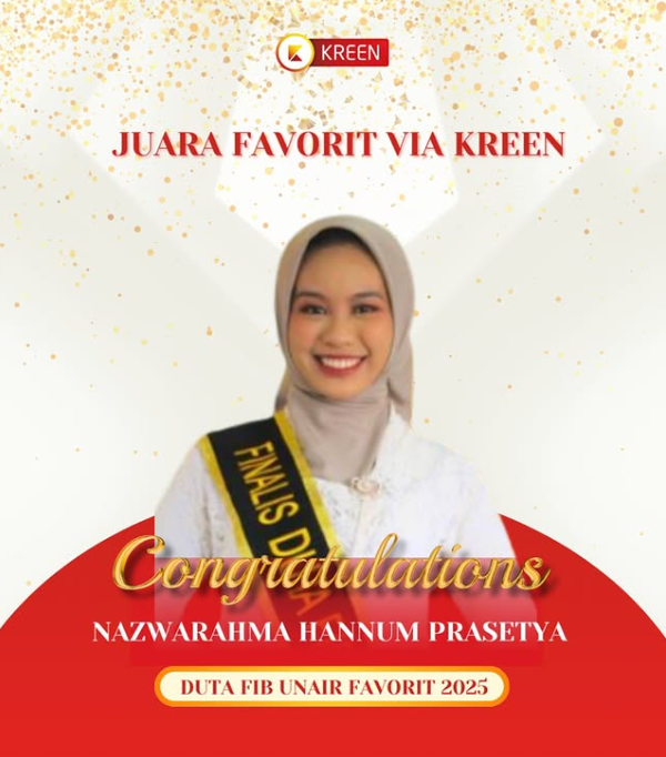 Duta FIB UNAIR 2025: Hasil Voting Juara Favorit yang Mewakili Semangat Fakultas Ilmu Budaya