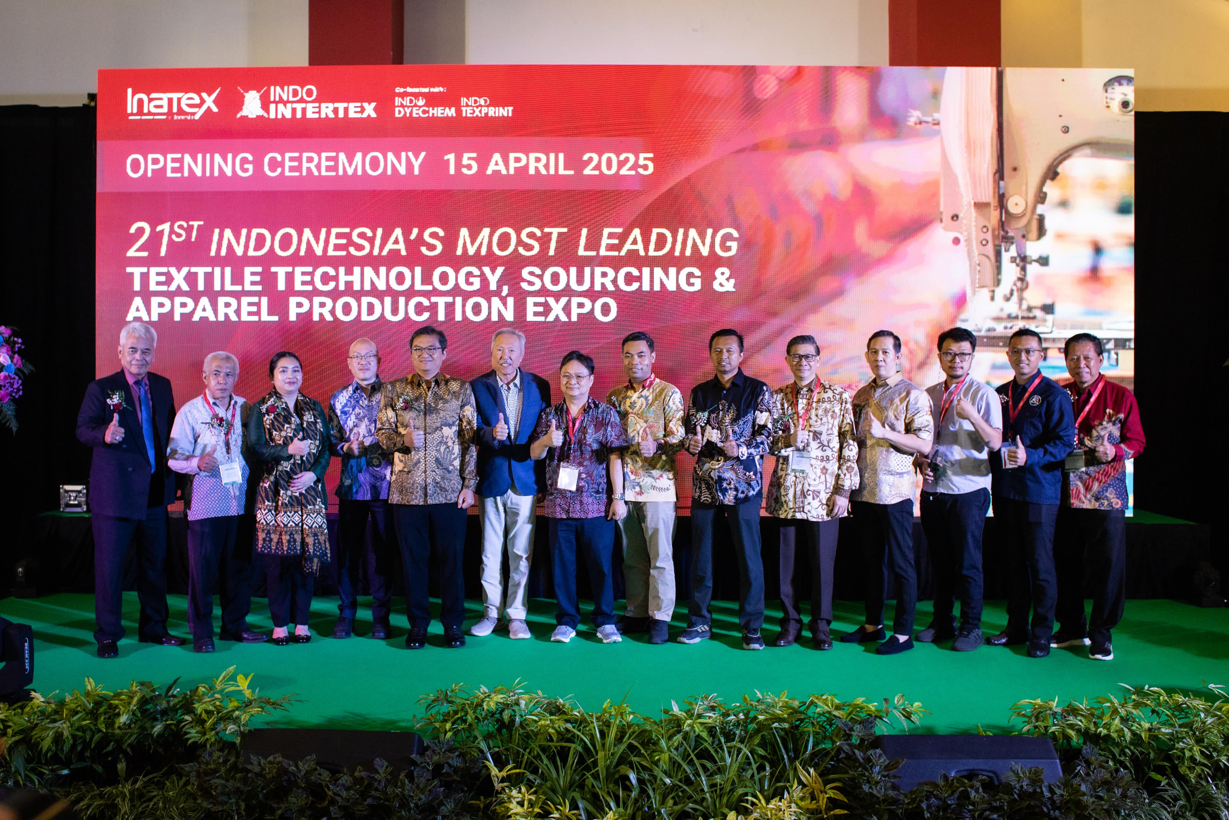 PRESS RELEASE OPENING CEREMONY INATEX & INDO  INTERTEX 2025