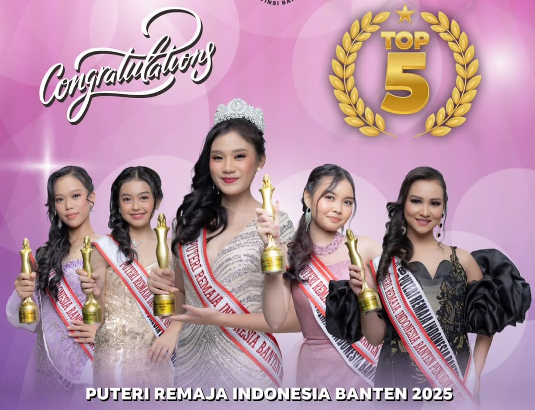 Dukung Finalis Lewat Voting Kreen, Ini Deretan Juara Puteri Anak dan Remaja Banten 2025