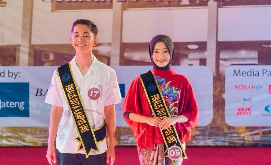 Aliffia dan Rizqi Raih Gelar Juara 1 Duta Kampus UNS 2025, Voting di Kreen Bantu Tentukan Finalis Favorit