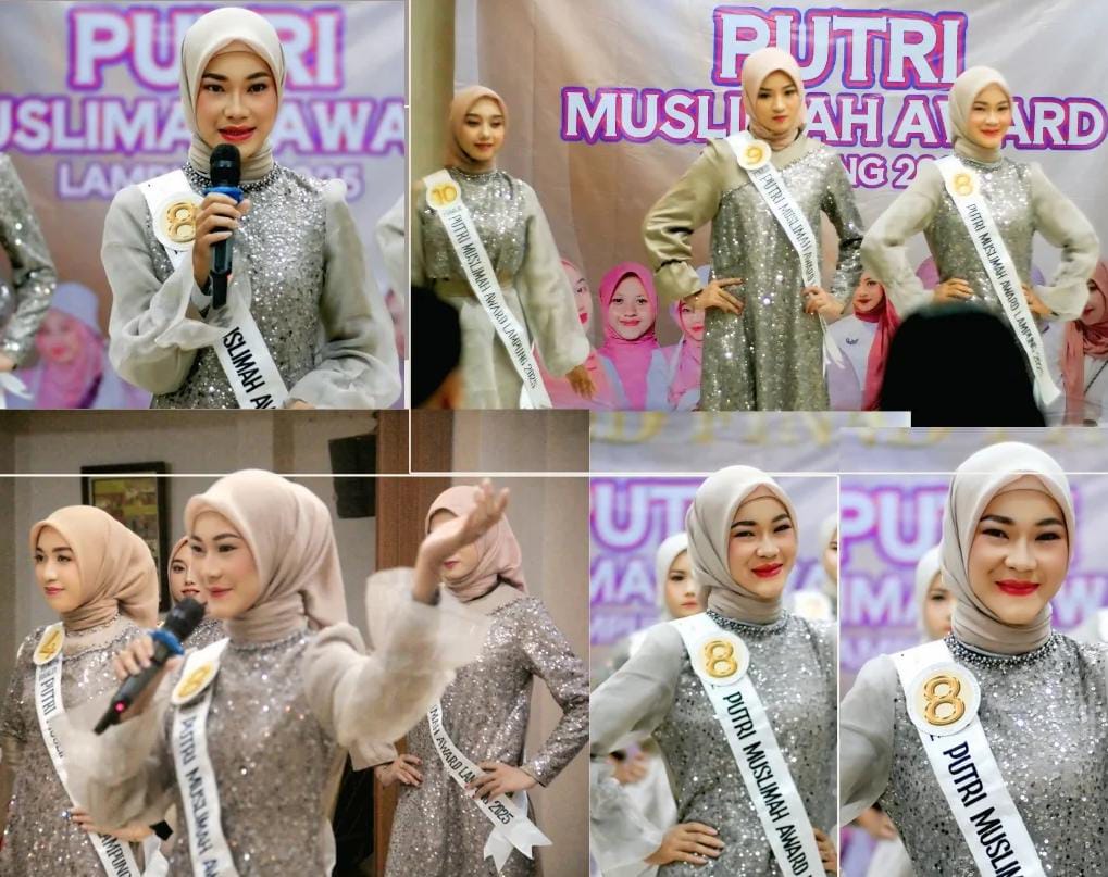 Puteri Muslimah Award Lampung 2025: Ini Hasil Voting Online Via Kreen