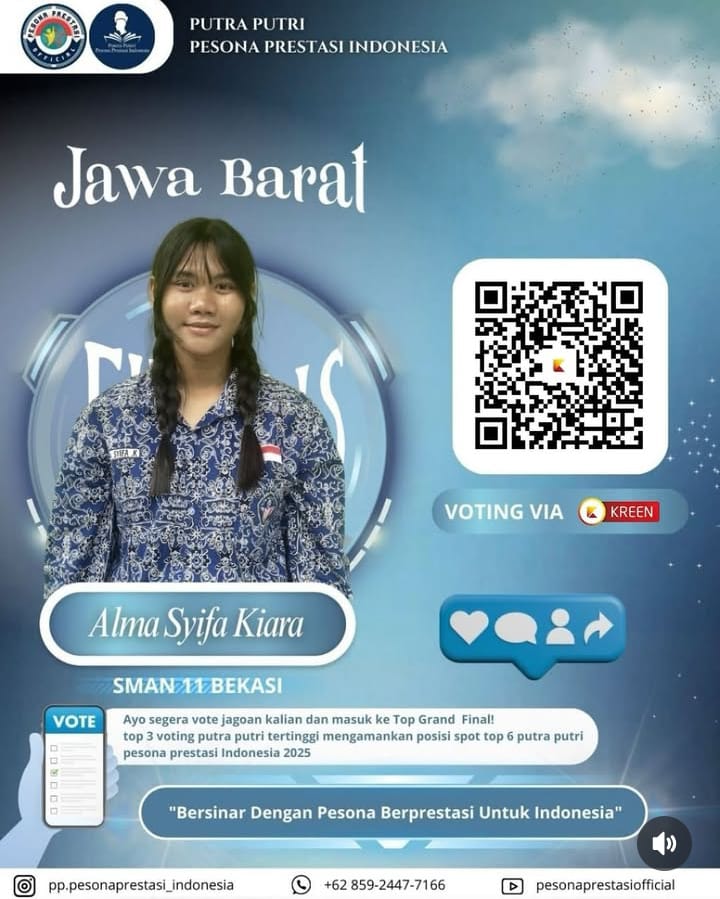 Semarak Grand Final Putera Puteri Pesona Prestasi Indonesia Favorit 2025 dengan Voting Transparan Lewat Kreen