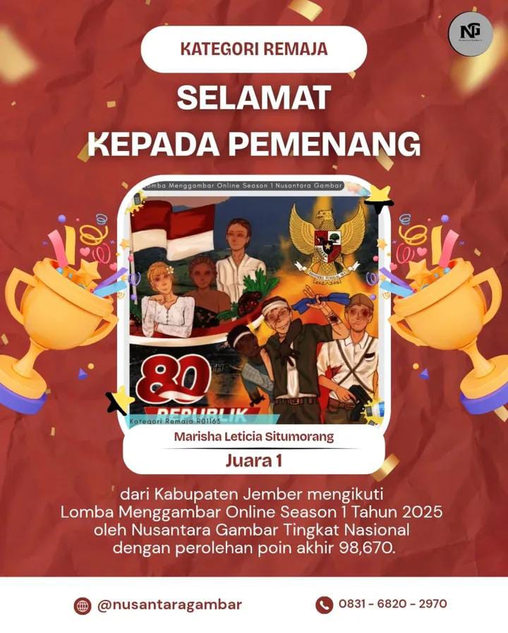 Kreativitas Lintas Generasi di Lomba Menggambar Online, Dukungan Publik via Kreen Ikut Menentukan Juara