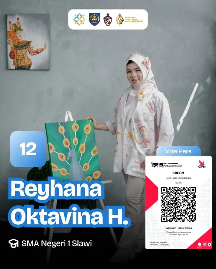Pemilihan Duta GenRe Kabupaten Tegal Favorit 2025 Resmi Digelar dengan Dukungan Via Kreen