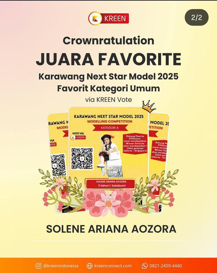Karawang Next Star Model 2025: Meriahkan Grand Final dengan Dukungan Publik via Kreen