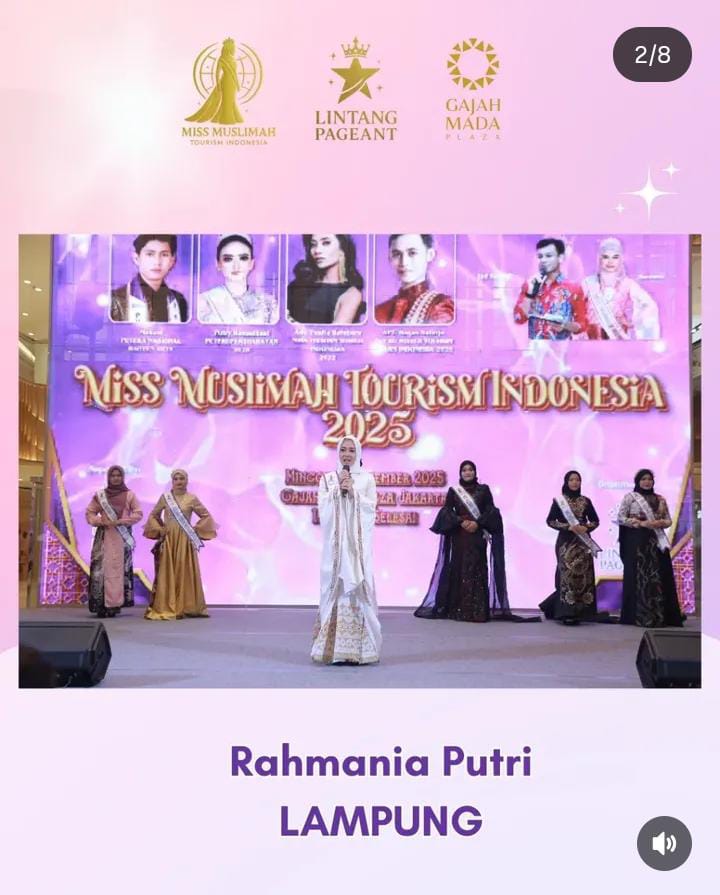 Miss Muslimah Tourism Indonesia 2025: Dukungan Publik via Kreen Tentukan Juara Favorit