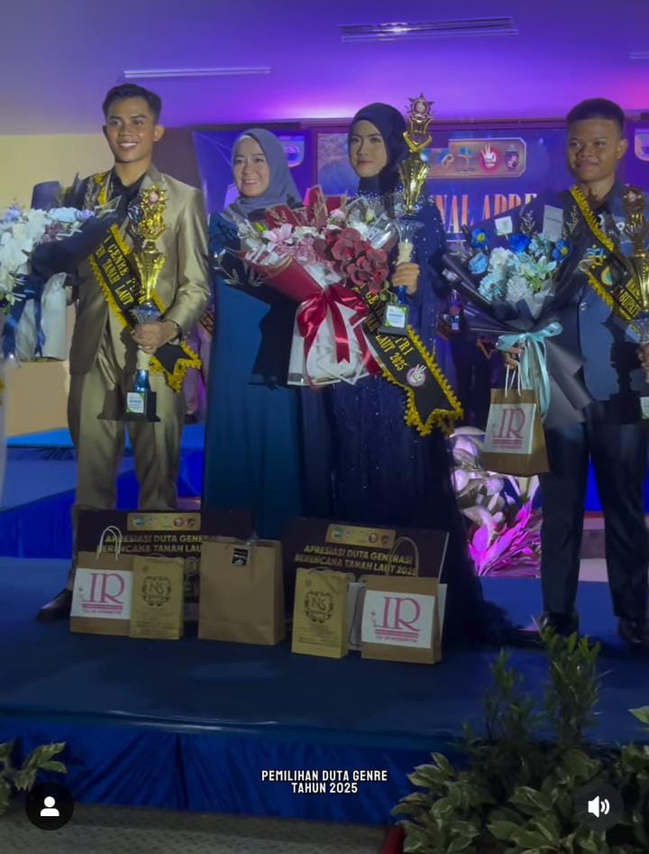 Pemilihan Duta Genre Kabupaten Tanah Laut 2025 Sukses Digelar, Dukungan Online Via Kreen Tentukan Juara Favorit
