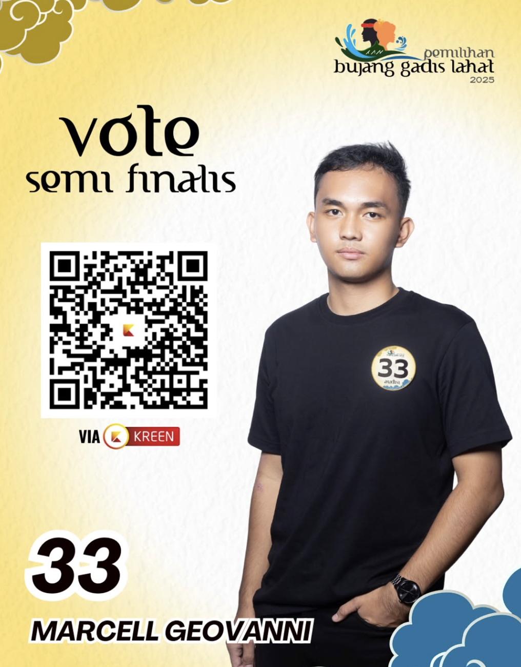 Dukungan Online Via Kreen Meriahkan Grand Semifinalis Gadis dan Bujang Lahat Favorit 2025