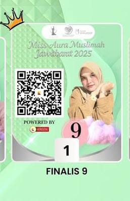 Dukungan Via Kreen Meriahkan Grand Final Miss Aura Muslimah Jawa Barat 2025 di Karawang