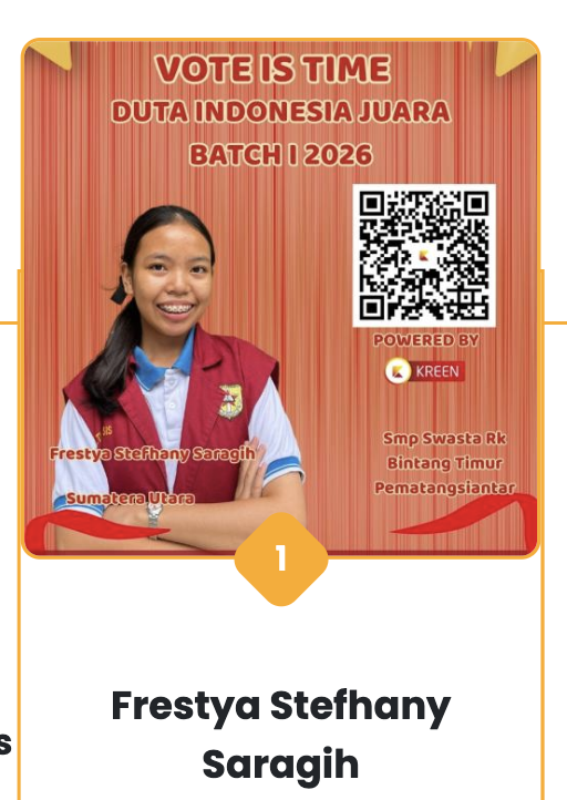 Dukungan Online via Kreen Indonesia: Tentukan Juara Favorit pada Pemilihan Duta Indonesia 2026