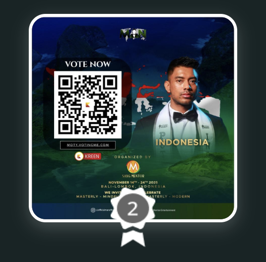 Online Support via Kreen Highlights the MAN OF THE YEAR 2025 Event in Bali