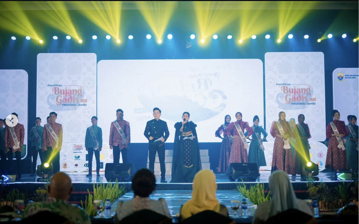 Dukungan Online via Kreen Indonesia Warnai Road to Top 8 Bujang & Gadis Provinsi Jambi 2025