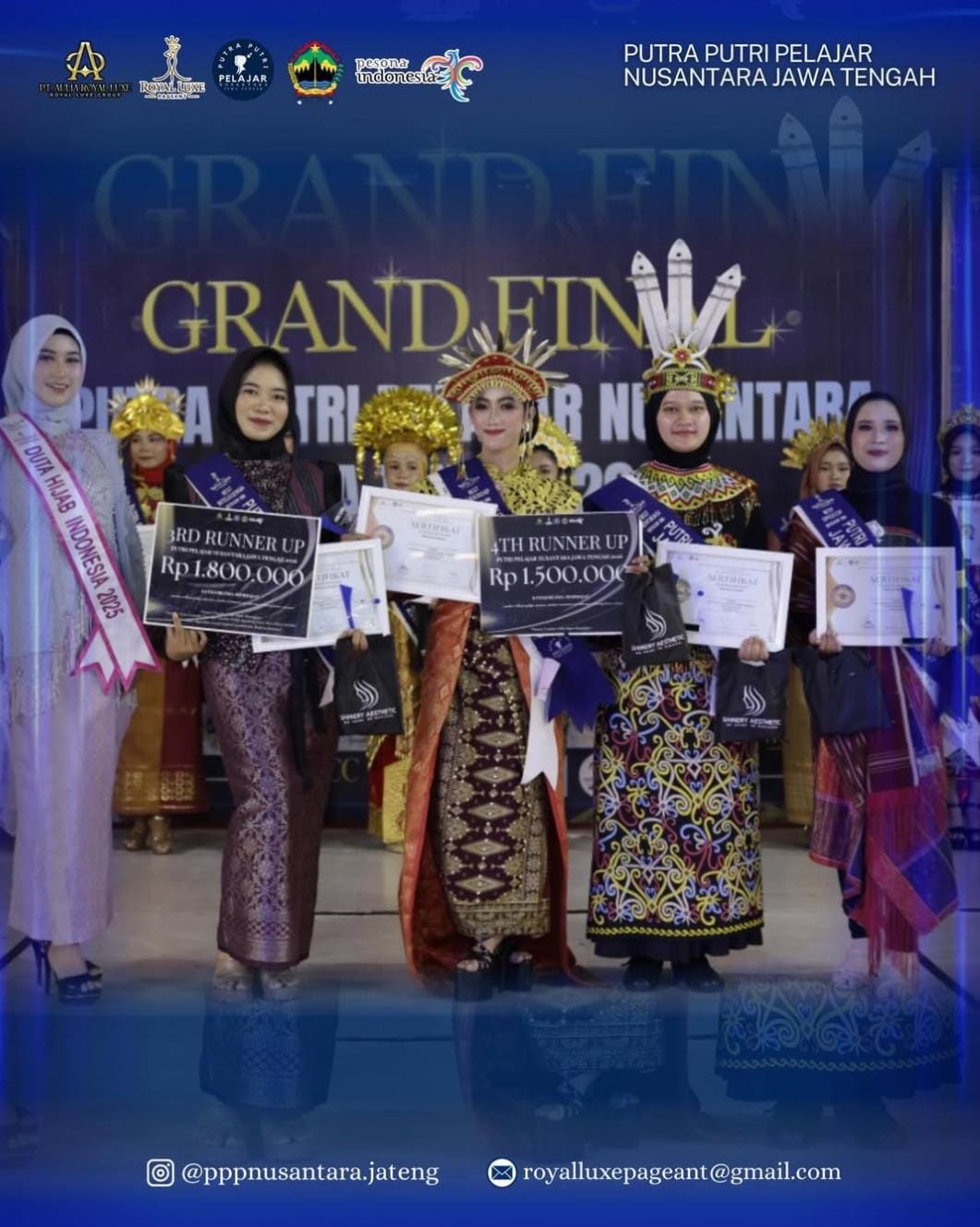 Putra Putri Pelajar Nusantara Jawa Tengah Favorit 2026, Khansa Putri Unggul Lewat Voting Digital Kreen Indonesia