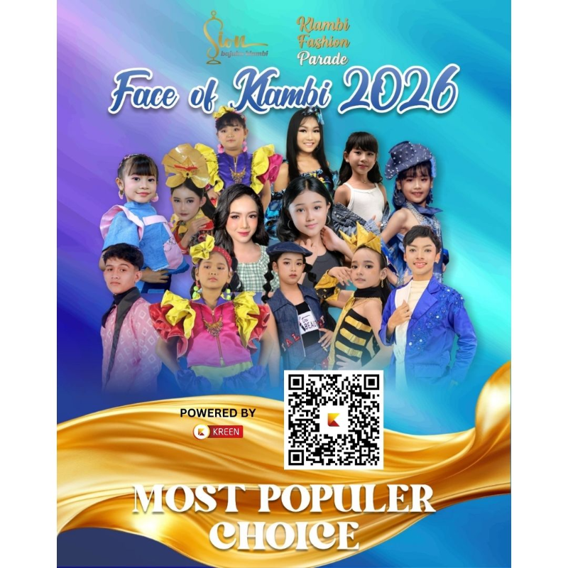 Kineta Kin Terpilih sebagai Face of Klambi Favorit 2026, Didukung Publik melalui Voting Digital Kreen Indonesia