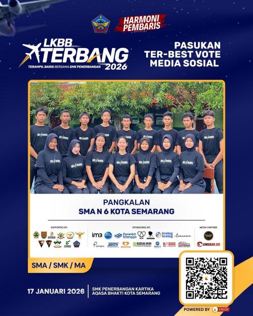 Semarak LKBB Terbang 2026, Lahirkan Juara Baris-Berbaris Jawa Tengah; Dukungan Publik Mengalir Melalui Voting Digital Kreen Indonesia