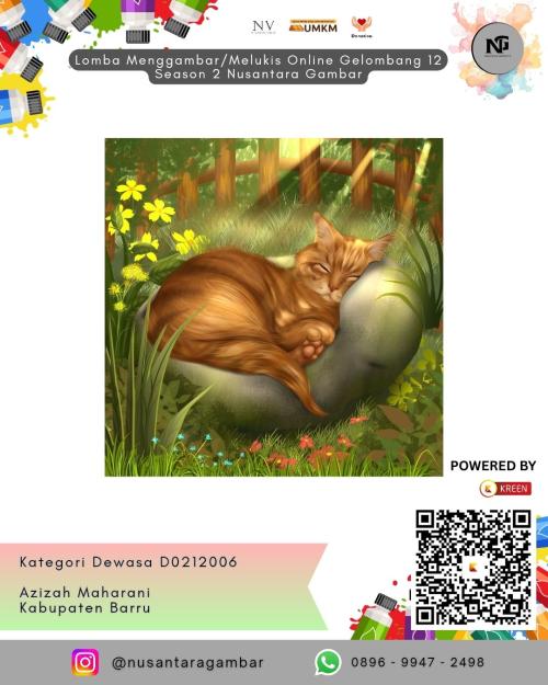 Nusantara Gambar Gelombang 12 Dorong Kreativitas Seni Rupa Nasional; Penentuan Finalis Didukung Voting Digital Kreen Indonesia