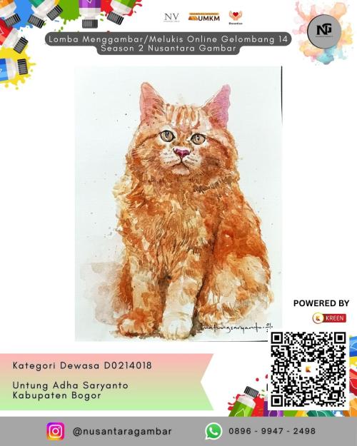 Nusantara Gambar Gelombang 14 Dorong Kreativitas Seni Rupa Nasional; Juara Favorit Didukung Voting Digital Kreen Indonesia