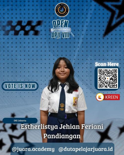 Duta Pelajar Juara Indonesia Batch 8 2026 Resmi Berakhir, Estherlistya Jehian Feriani Pandiangan Raih Juara Favorit