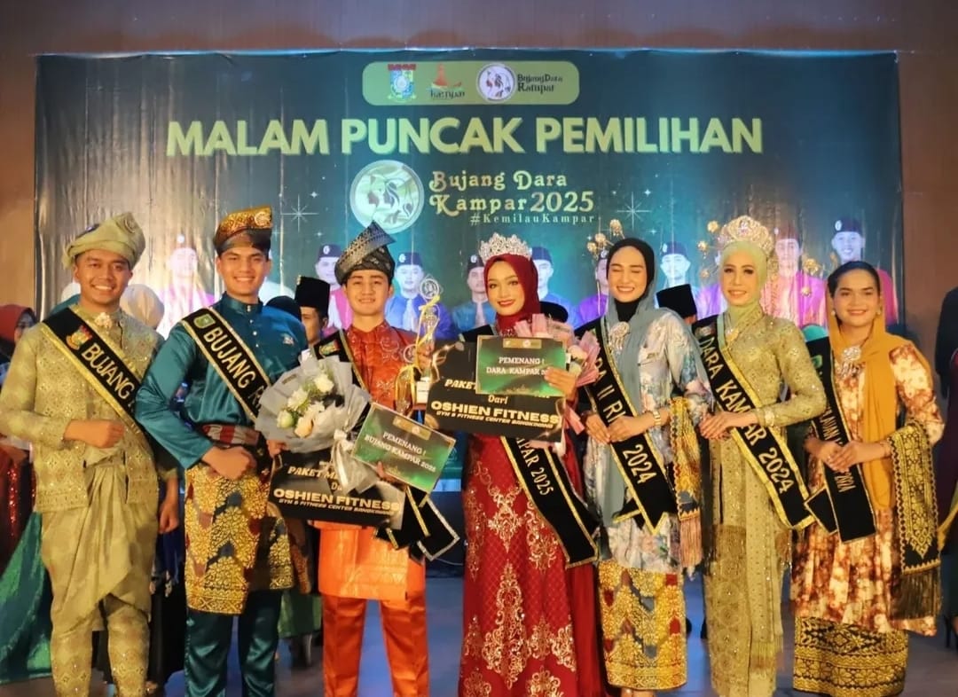 Pemilihan Bujang Dara Kabupaten Kampar 2026 Resmi Digelar, Muhammad Zaki sebagai Juara Favorit Didukung Voting Digital Kreen Indonesia