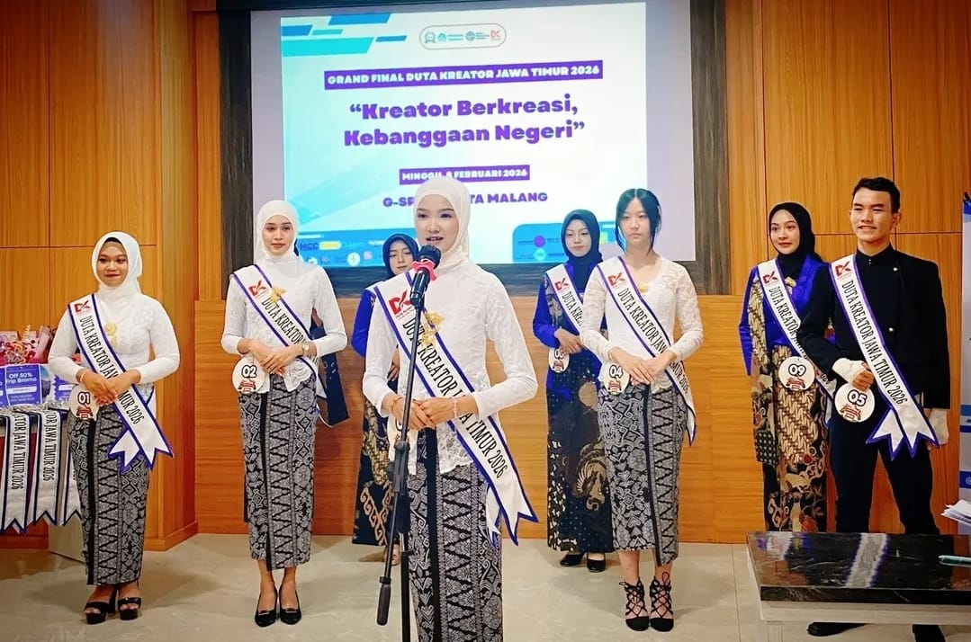 Duta Kreator Provinsi Jawa Timur Favorit 2026 Resmi Terpilih, Clarretha Adriana Hemeldan Raih Dukungan Tertinggi lewat Voting Digital Kreen Indonesia