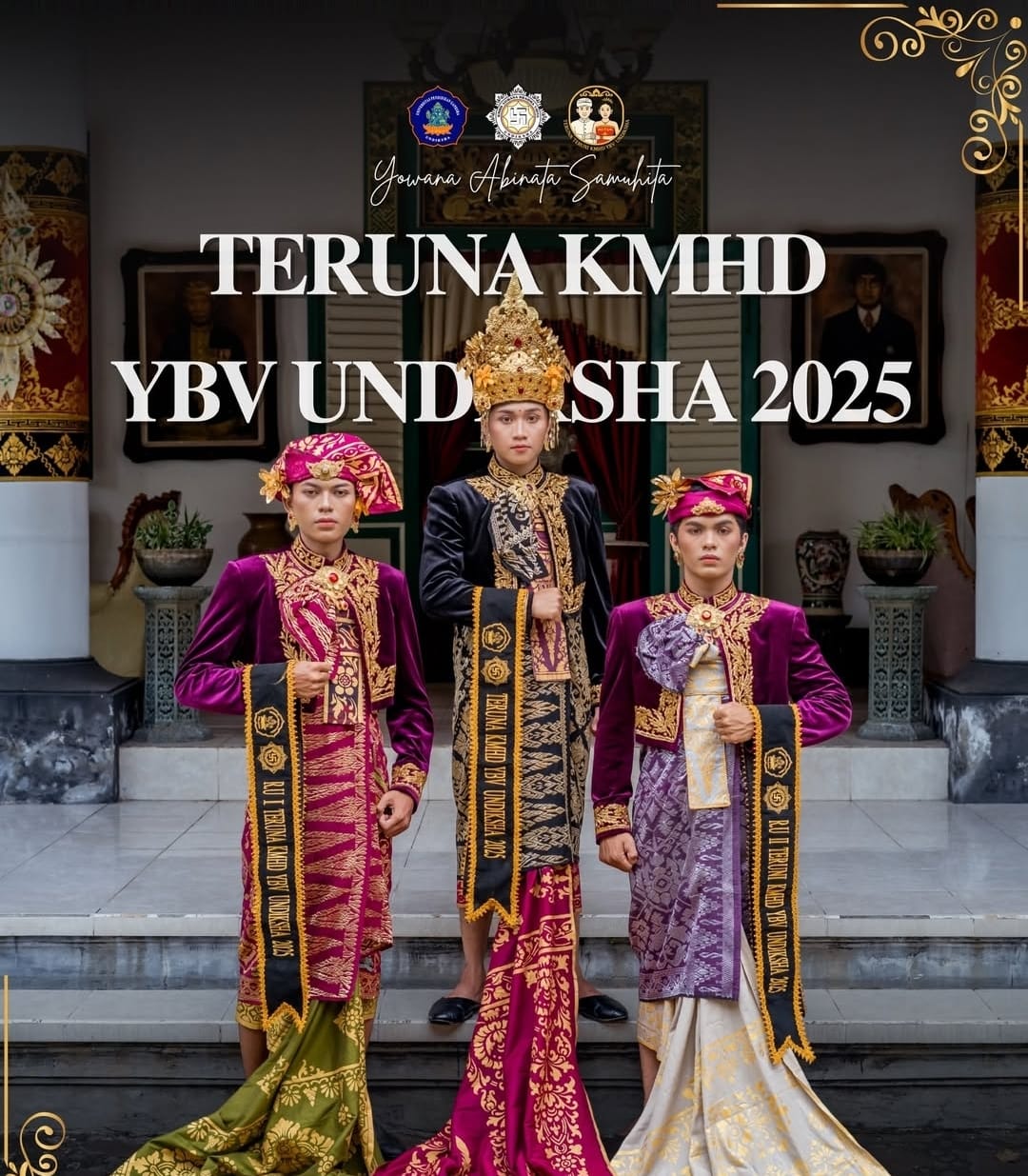 Teruna Teruni KMHD Yowana Brahma Vidya Undiksha 2026; wajah dari KMHD Yowana Brahma Vidya, Publik Beri Dukungan Online Melalui Kreen Indonesia
