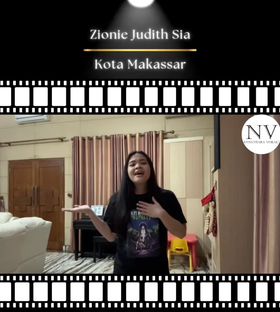 Bronze Stage Lomba Menyanyi Online Season 3 Nusantara Vokal, Zionie Judith Sia Raih Voting Publik Tertinggi Melalui Planform Kreen Indonesia