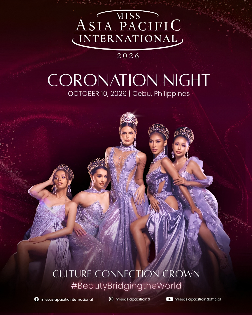 Catat Tanggalnya! Final Miss Asia Pacific International 2026 Digelar Oktober di Cebu