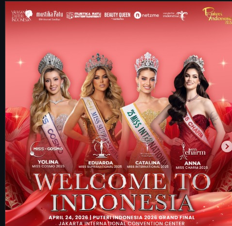 4 Ratu Dunia Siap Hadir di Grand Final Puteri Indonesia 2026, Ini Daftarnya