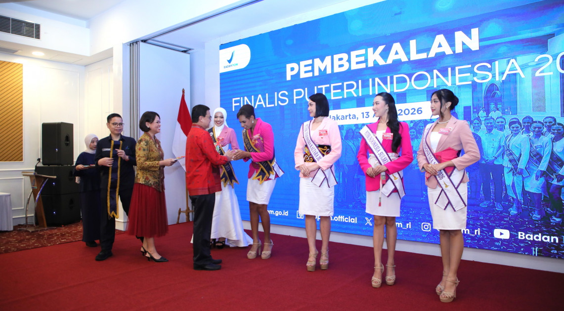 Finalis Puteri Indonesia 2026 Gabung Bareng BPOM Untuk Kampanyekan Keamanan Obat dan Makanan