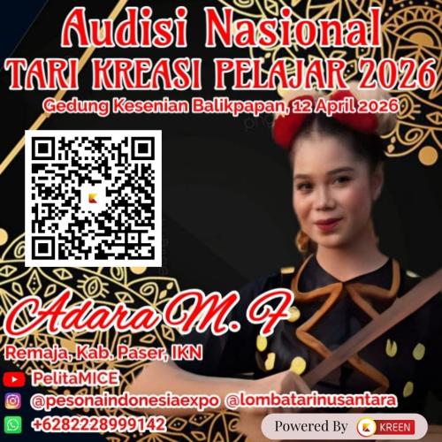 Grand Final Audisi Nasional Tari Kreasi Pelajar 2026 Region Kalimantan 1 Sukses Digelar, Voting Digital Kreen Indonesia Dukung Transparansi Penilaian