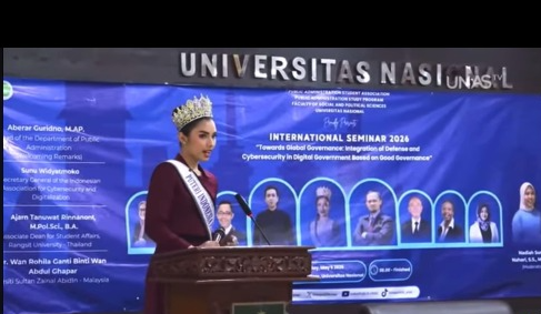  Gisela Thesa Tampil di Seminar Internasional, Bahas Masa Depan Digital Governance
