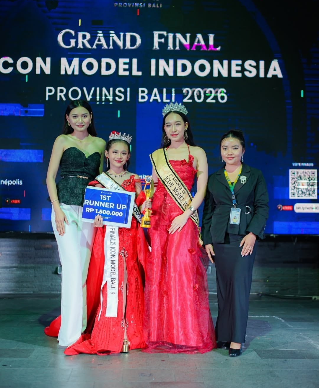 Icon Model Bali 2026 Sukses Digelar, Ryuka Agatha Raih Juara Favorit dengan Voting Terbanyak: Kreen Kawal Voting Digital yang Transparan dan Terpercaya
