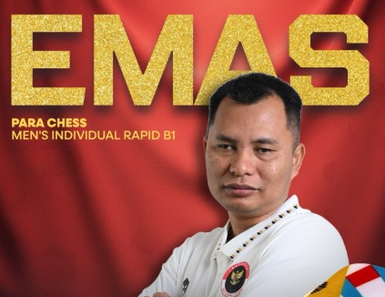 Indra Yoga dan Dominasi Emas Para Catur Indonesia di ASEAN Para Games 2025