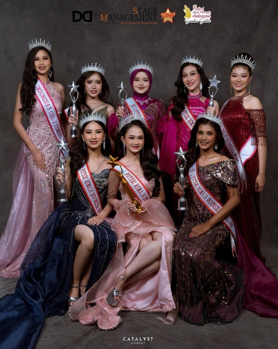 Cerminkan Talenta Muda Berprestasi, Puteri Anak & Remaja Indonesia Sumatera Selatan Favorit 2026 Sukses gelar Grand Final; Dengan sistem Voting Digital Kreen Indonesia 