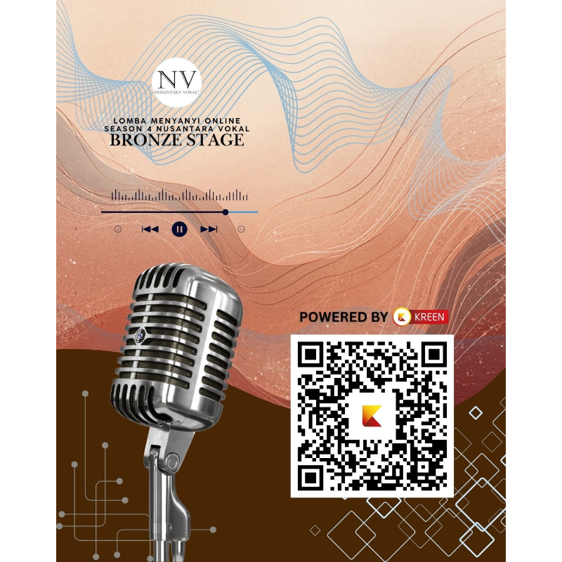 Grand Final Bronze Stage Lomba Menyanyi Online Season 4 Nusantara Vokal Gandeng Kreen Indonesia, Kompetisi Vokal Nasional Berlangsung Kompetitif