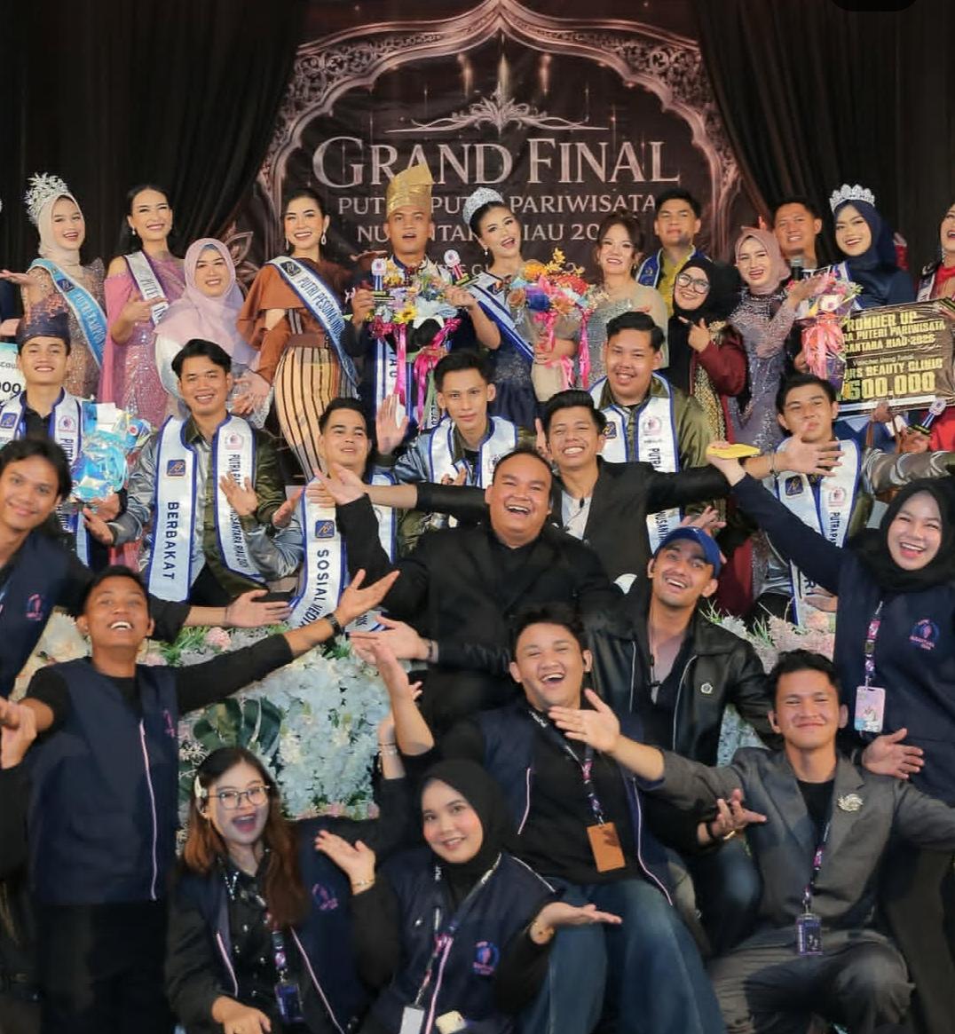 Grand Final Pemilihan Putra Putri Pariwisata Nusantara Riau Favorit 2026 Berlangsung Meriah; Kreen Indonesia jadi Platform Voting Terpercaya 