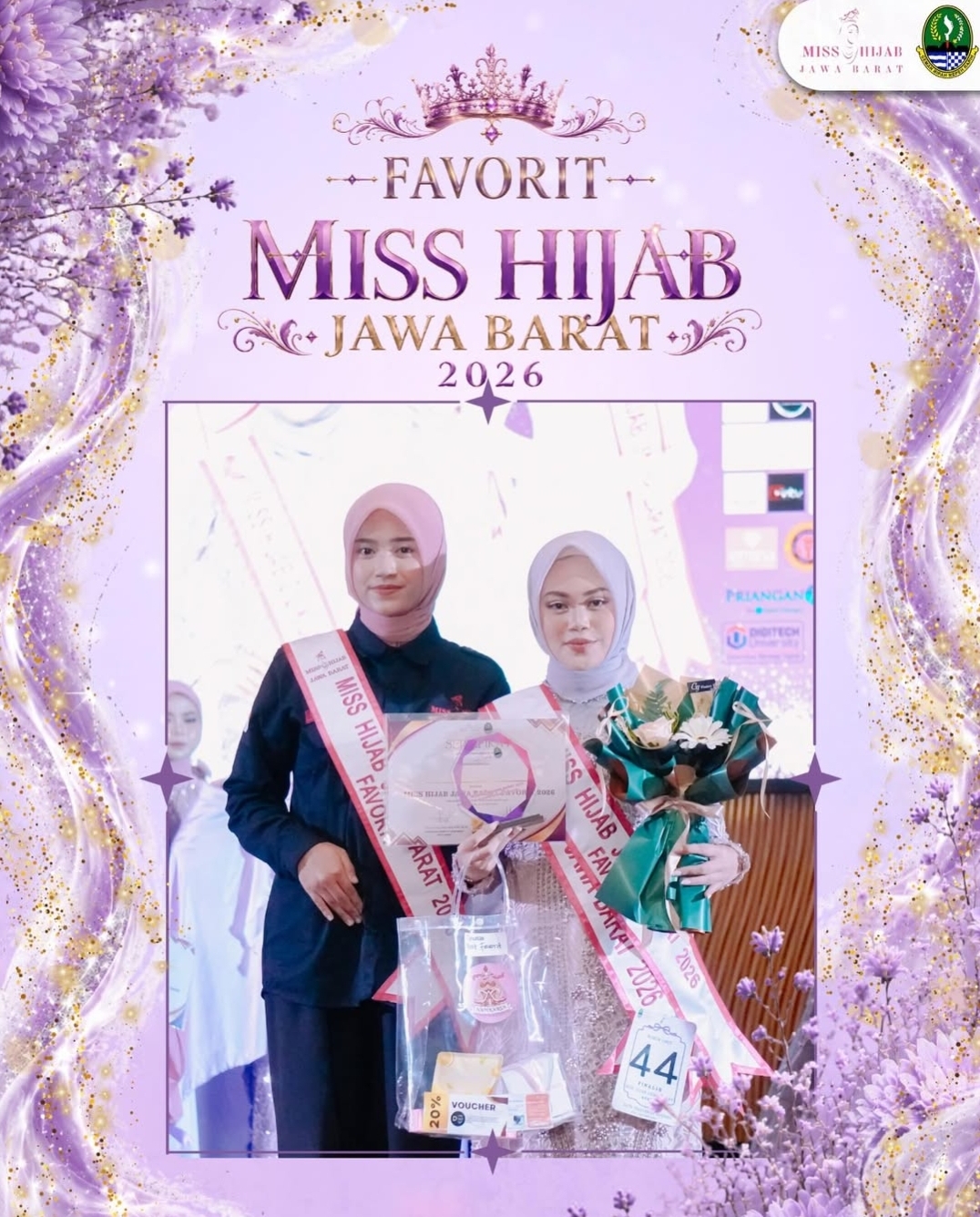 Ajang Inspiratif Perempuan Muslimah, Grand Final Miss Hijab Jawa Barat Favorit 2026 Sukses Digelar, Kreen Indonesia Dukung Voting Digital Juara Favorit