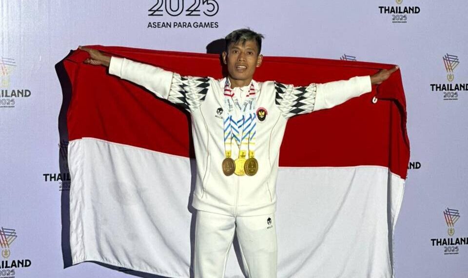 Taufik Abdul Karim Pecahkan Rekor Men's 200m T11 APG 2025