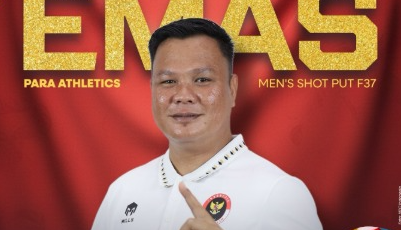 Ahmad Fauzi Kembali Buktikan Kualitas dengan Raih Emas Tolak Peluru F37 di APG 2025