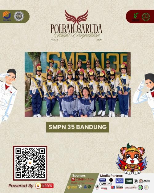 Semangat Disiplin dan Kekompakan, Pemilihan Pasukan Favorit LKBB Polban Garuda Vol. 2 2026 Sukses Digelar; Kreen Indonesia Dukung Voting Digital Kompetisi LKBB