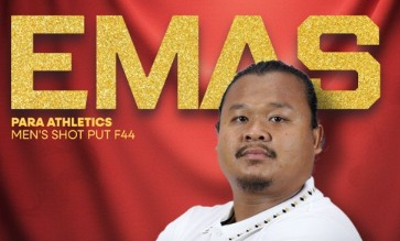 Reza Pramana Peranginangin Tambah Koleksi Emas Indonesia di Tolak Peluru F44 APG 2025
