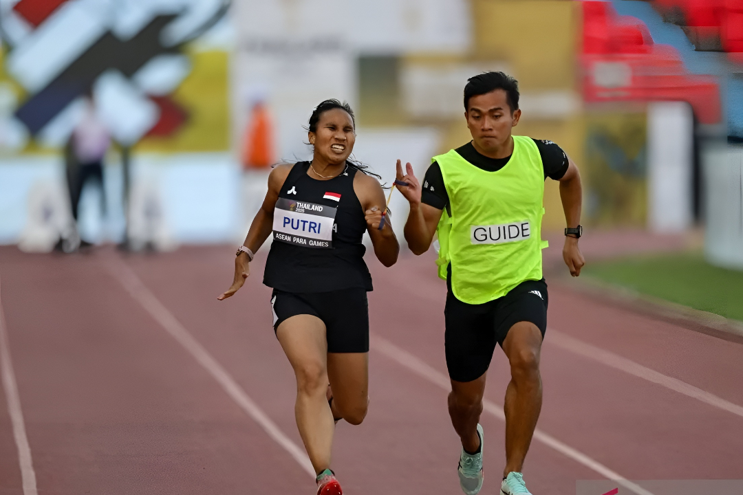 Ni Made Arianti Putrini Sumbang Emas Lari 100 Meter T12 ASEAN Para Games 2025