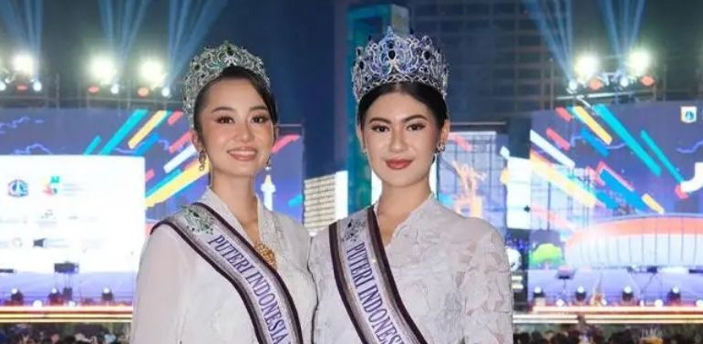 Puteri Indonesia Tampil Anggun di HUT ke-499 Jakarta dengan Kebaya Betawi