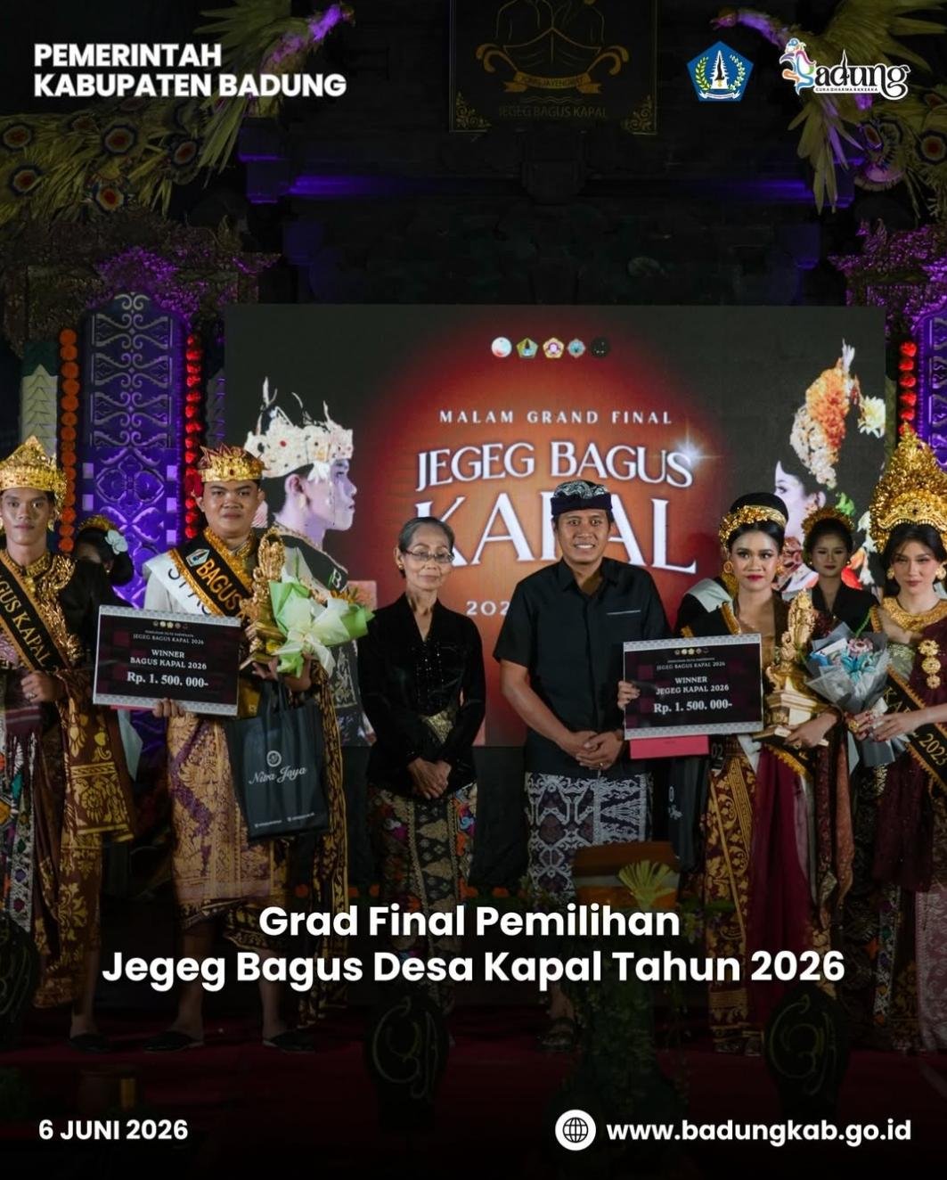 Lestarikan Budaya Bali, Pemilihan Jegeg Bagus Desa Adat Kapal Favorit 2026 Sukses Digelar dengan Voting Digital Kreen Indonesia