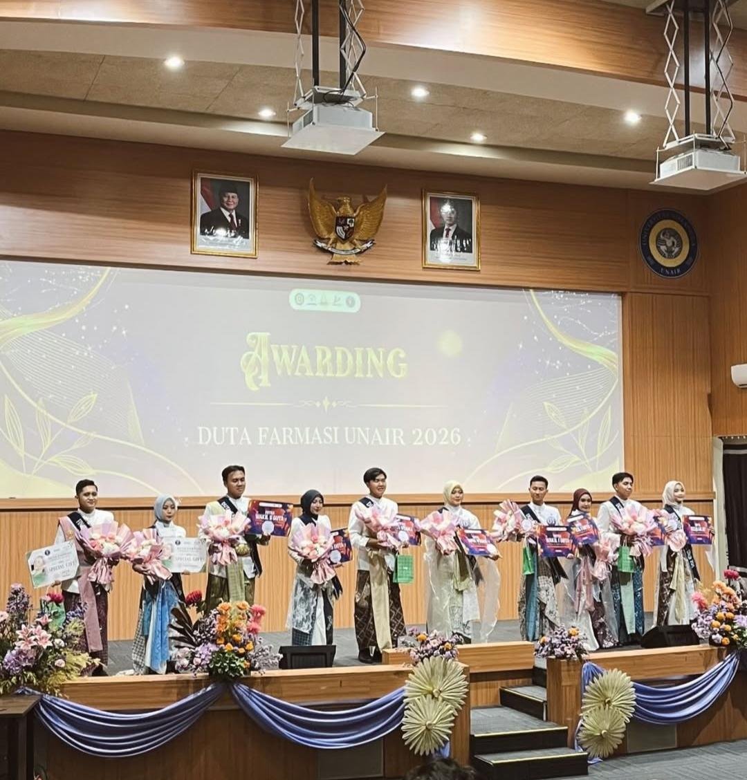 Cerminkan Mahasiswa Berprestasi, Pemilihan Duta Farmasi UNAIR Favorit 2026 Sukses Digelar; Voting Digital Terpercaya Bersama Kreen Indonesia