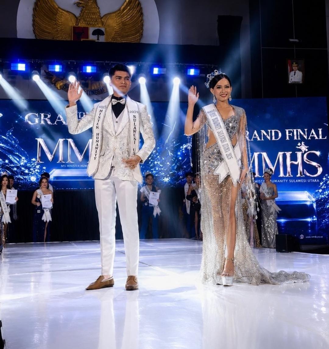 Grand Final Mister dan Miss Humanity Sulawesi Utara Favorit 2026 Sukses Digelar, Kreen Indonesia Dukung Voting Digital Publik